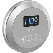 Delta Round Steam Shower Controller Chrome     EP103307PR - Plumbing Market