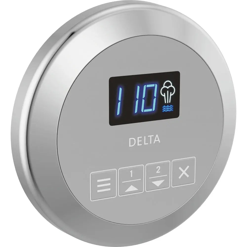 Delta Round Steam Shower Controller Chrome     EP103307PR - Plumbing Market