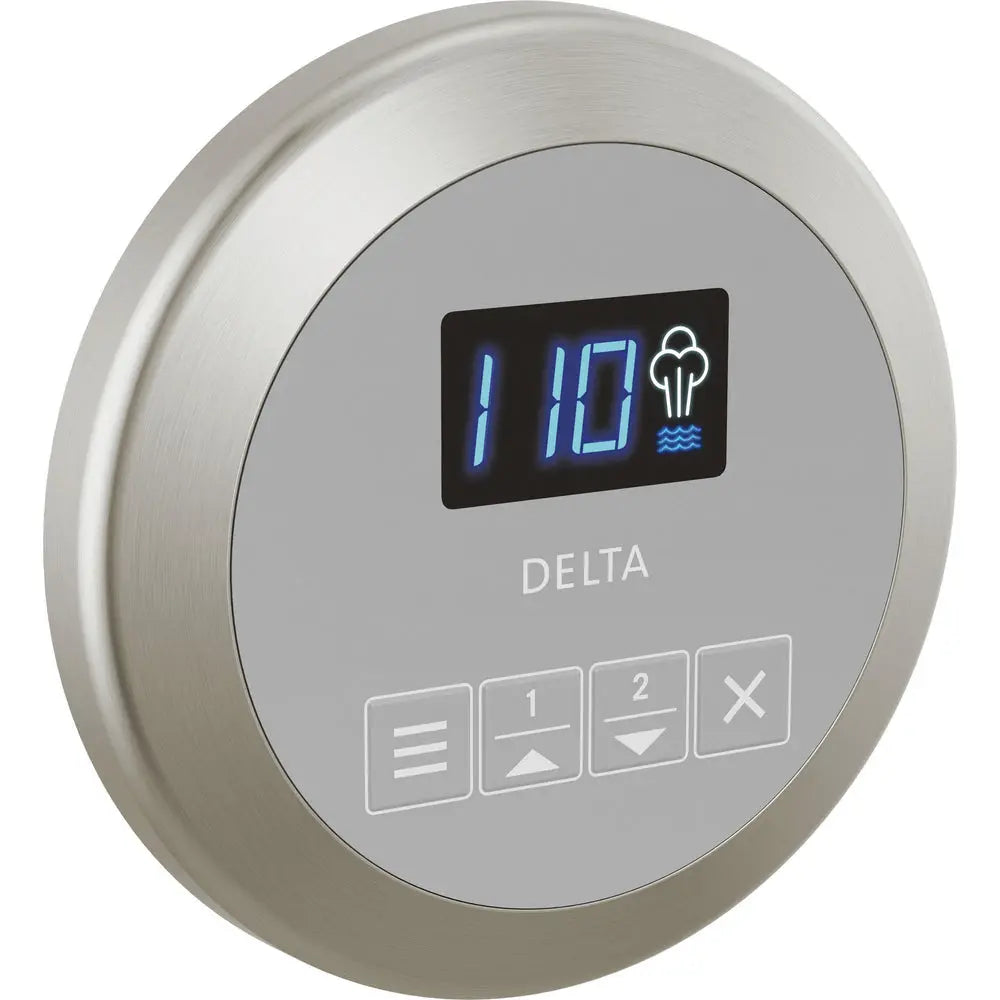 Delta Round Steam Shower Controller Stainless  EP103307SSPR - Plumbing Market