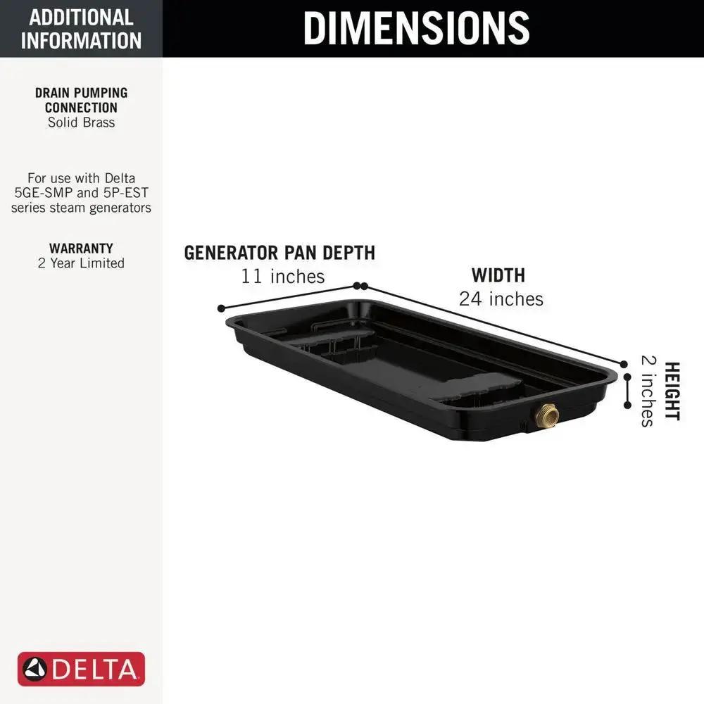 Delta STEAM SYSTEM Generator Pan 5GA-PAN - Plumbing Market
