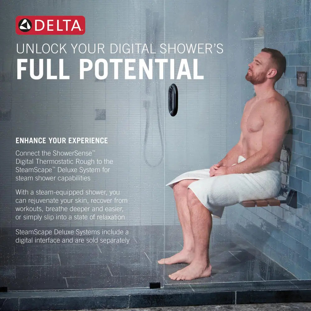 Delta ShowerSense Digital 2-Port Thermostatic Shower Rough R52000E - Plumbing Market