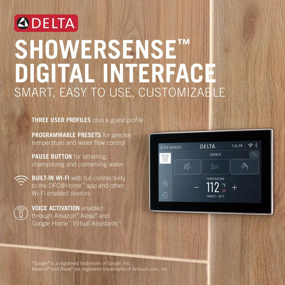 Delta ShowerSense Digital 2-Port Thermostatic Shower Rough R52000E - Plumbing Market