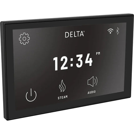 Delta Showersense  Linear Square Di Gital Interface Matte Black 5CN-550L-BL - Plumbing Market