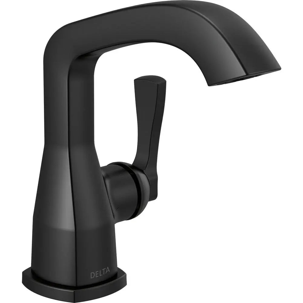 Delta Single Handle Bathroom Faucet 576-MPU - Matte Black
