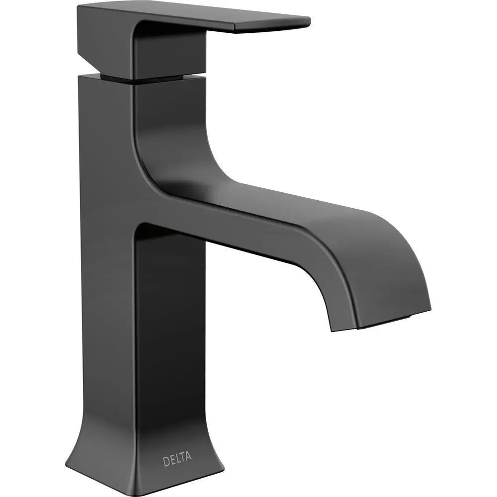 Delta Single Handle Bathroom Faucet Curved Spout 539 - 539-BLMPU-DST