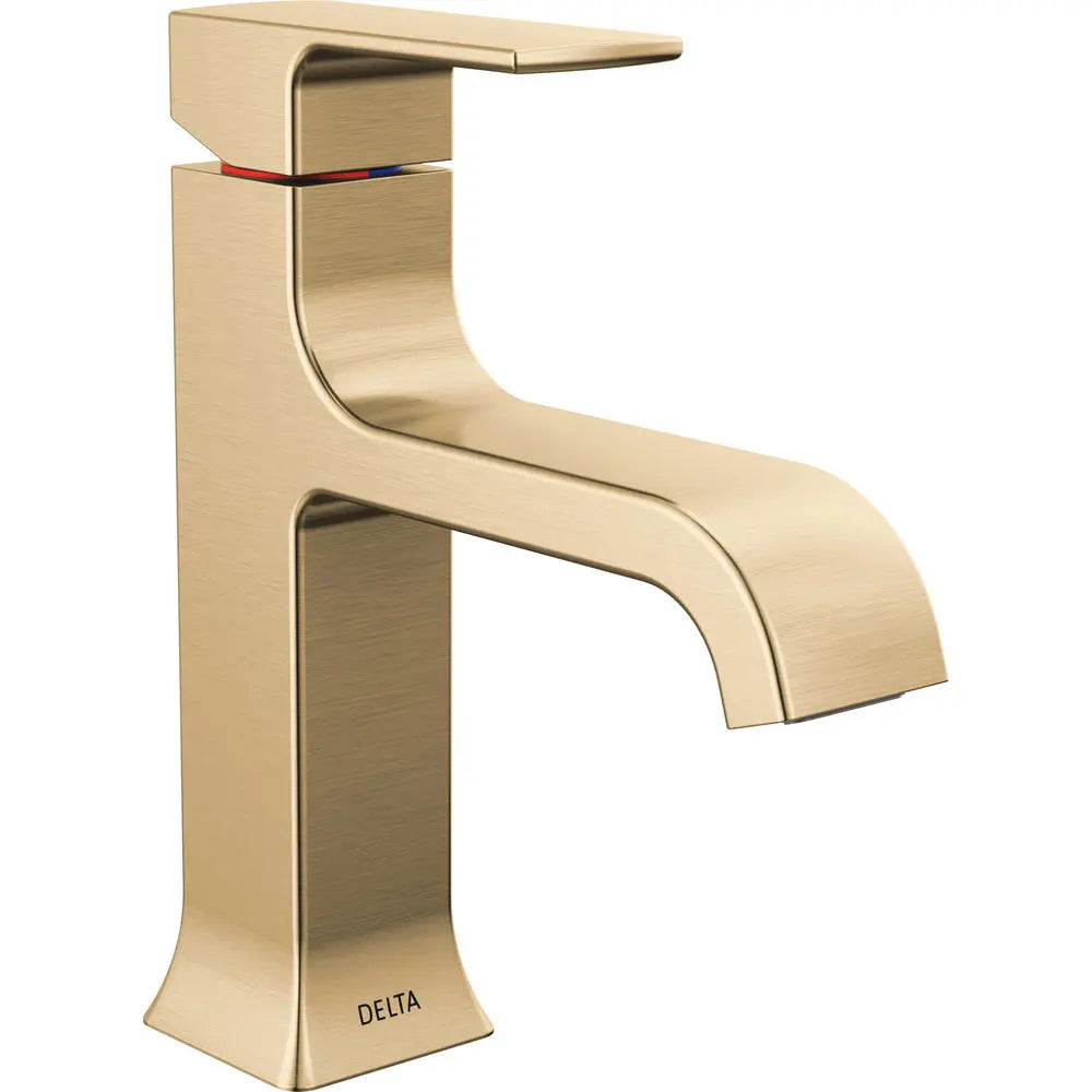 Delta Single Handle Bathroom Faucet Curved Spout 539 - 539-CZMPU-DST