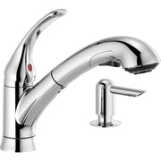 Delta Single Handle Kitchen Pullout Faucet 4362LF-SD - Plumbing Market
