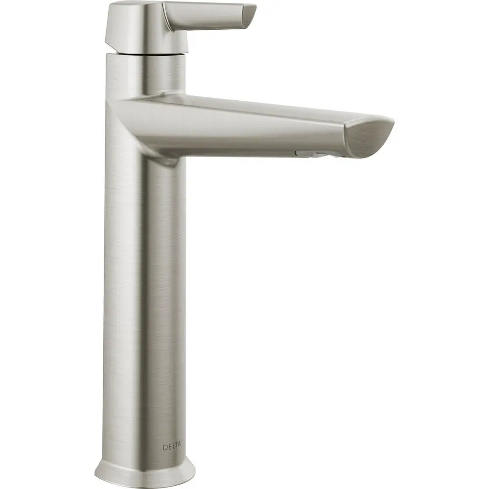 Delta Single Handle Mid-Height Bathroom Faucet 671-SS-PR-DST - Plumbing Market