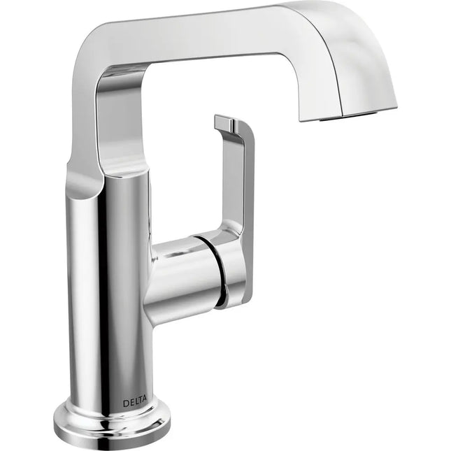Delta Single Handle Mid-Height Vessel Bathroom 689-PR-DST - Plumbing Market