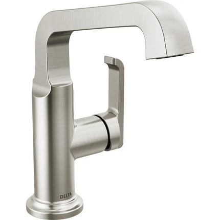 Delta Single Handle Mid-Height Vessel Bathroom 689-SS-PR-DST - Plumbing Market