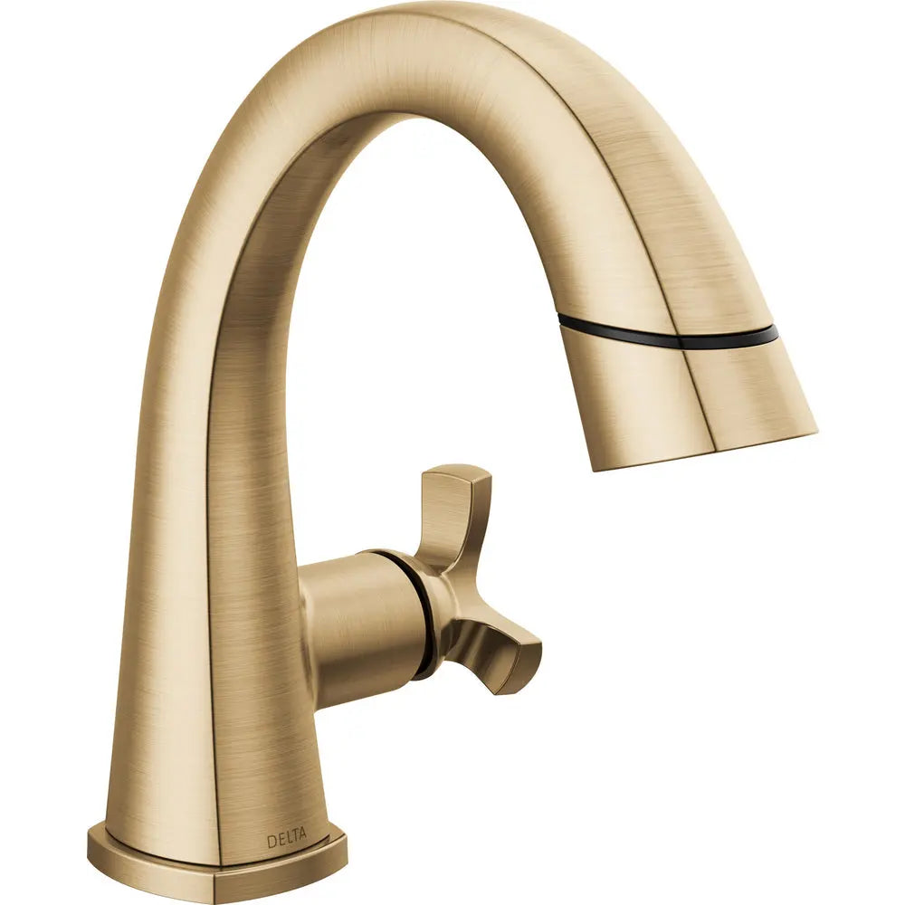 Delta Single Handle Pull Down Bathroom Faucet 5776-CZPD-PR-DST - Plumbing Market