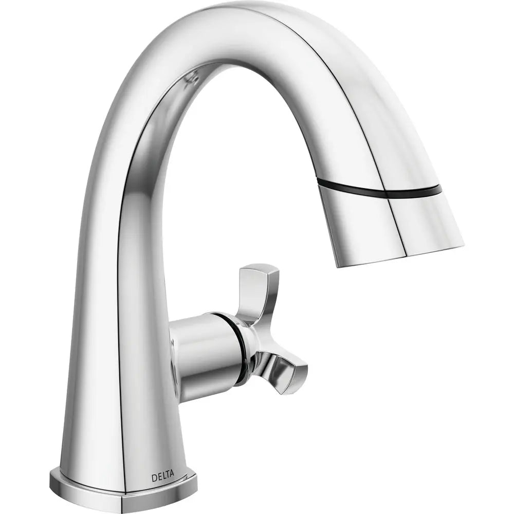 Delta Single Handle Pull Down Bathroom Faucet 5776-PD-PR-DST - Plumbing Market