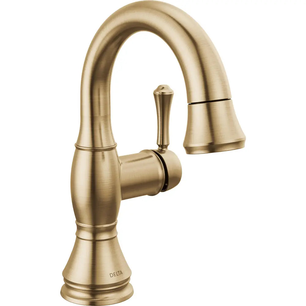 Delta Single Handle Pull Down Bathroom Faucet 597 - 597-CZPD-DST