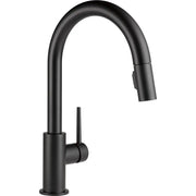 Delta Single Handle Pull-Down Kitchen Faucet 9159-BL-DST - Plumbing Market