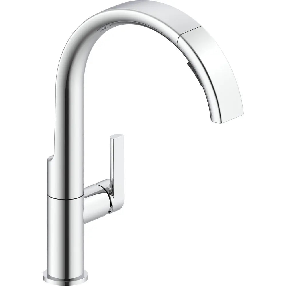 Delta Single Handle Pull Down Kitchen Faucet 940LF - Plumbing Market