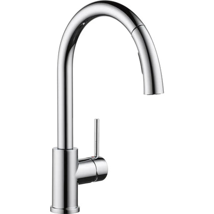 Delta Single Handle Pull Down Kitchen Faucet 976LF - Plumbing Market