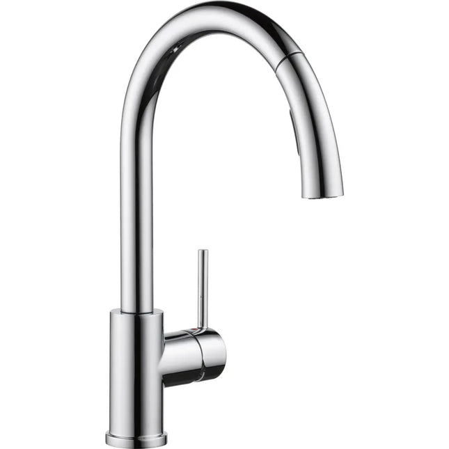 Delta Single Handle Pull Down Kitchen Faucet 976LF - Plumbing Market