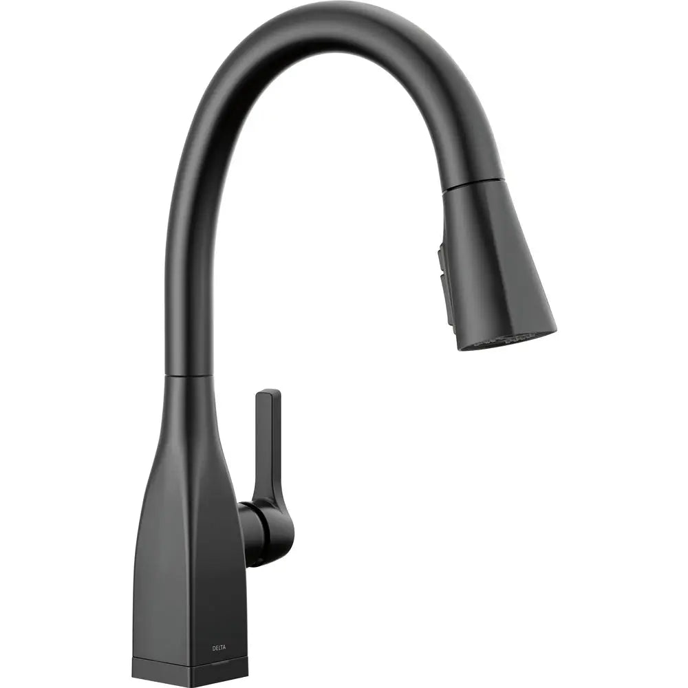Delta Single Handle Pull-Down Kitchen Faucet With Touch2O 9183T-BL-DST - Plumbing Market