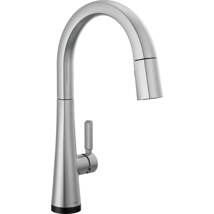 Delta Single Handle Pull-Down Kitchen Faucet With Touch2O Technolo 9191T-AR-PR-DST - Plumbing Market