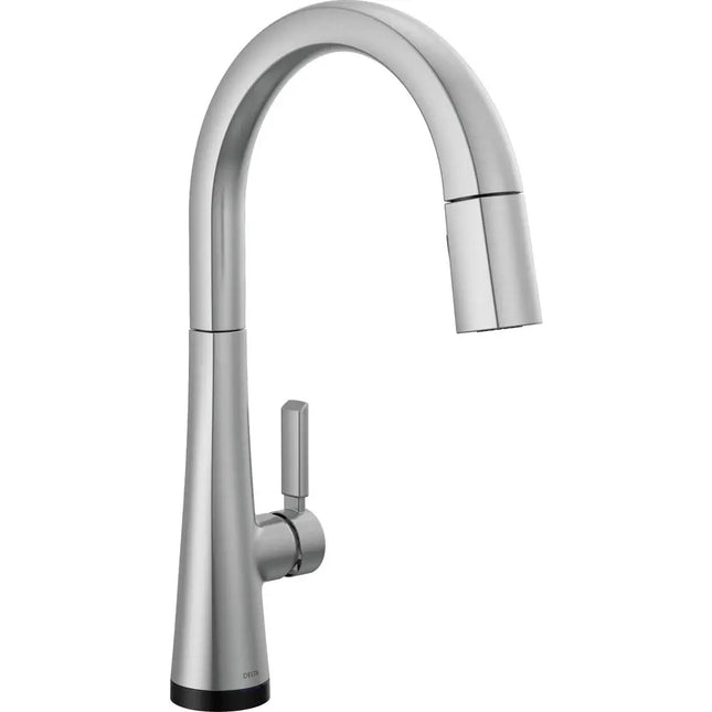 Delta Single Handle Pull-Down Kitchen Faucet With Touch2O Technolo 9191T-AR-PR-DST - Plumbing Market