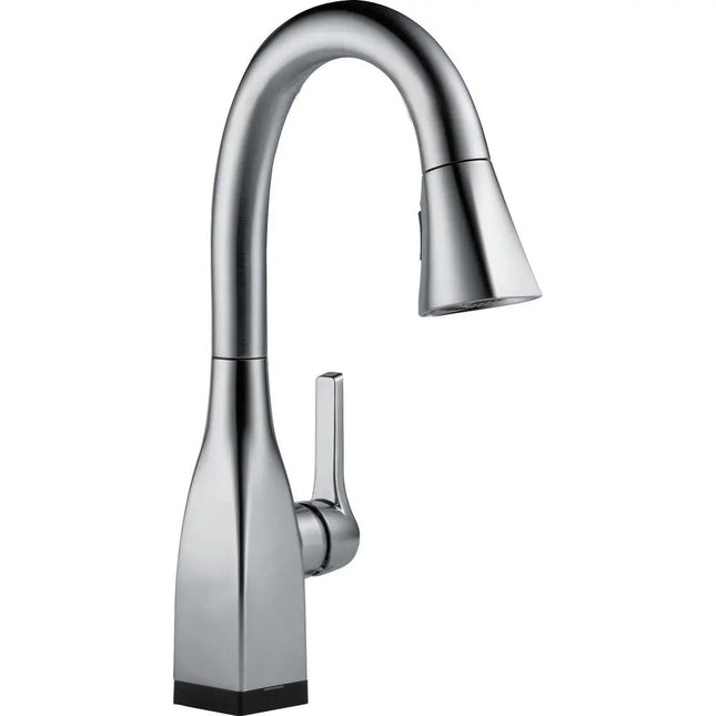 Delta Single Handle Pull-Down Prep Faucet With Touch2O 9983T-AR-DST - Plumbing Market