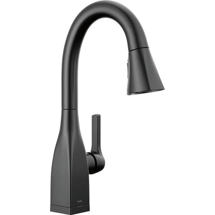 Delta Single Handle Pull-Down Prep Faucet With Touch2O 9983T-BL-DST - Plumbing Market