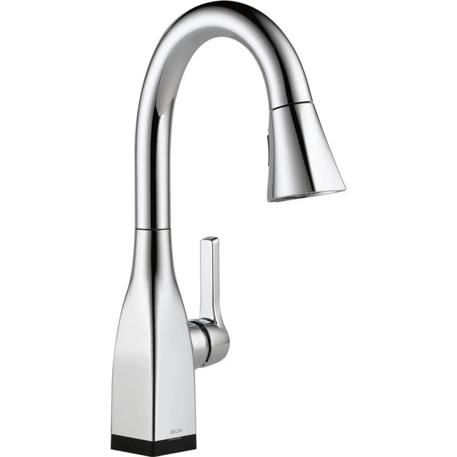Delta Single Handle Pull-Down Prep Faucet With Touch2O 9983T-DST - Plumbing Market