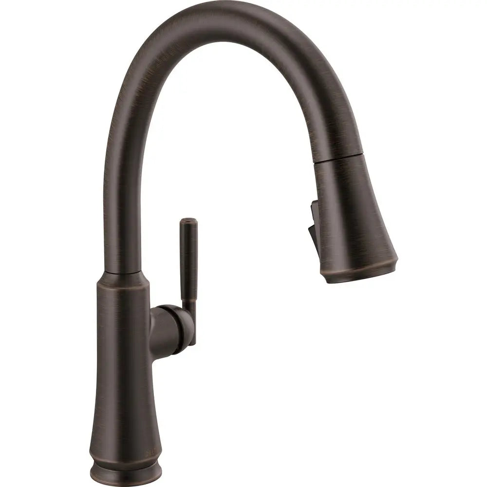 Delta Single Handle Pull-Down Shieldspray 9179-RB-DST - Plumbing Market
