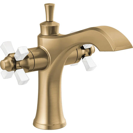 Delta Single Hole Monoblock Bathroom Faucet 857-GS-DST - Plumbing Market