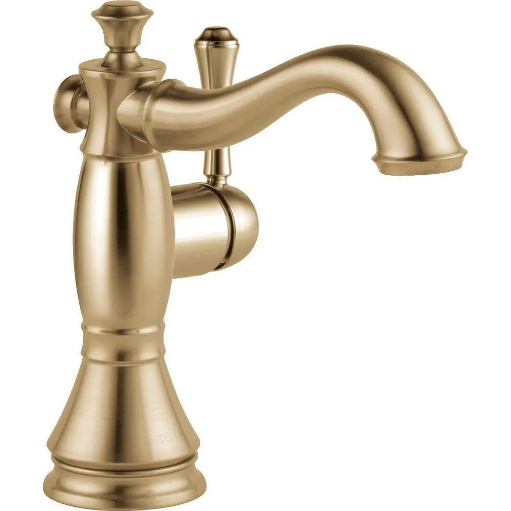 Delta Single Hole - Single Handle-4" Plate/Metal Pop-Up 597LF - 597LF-CZMPU
