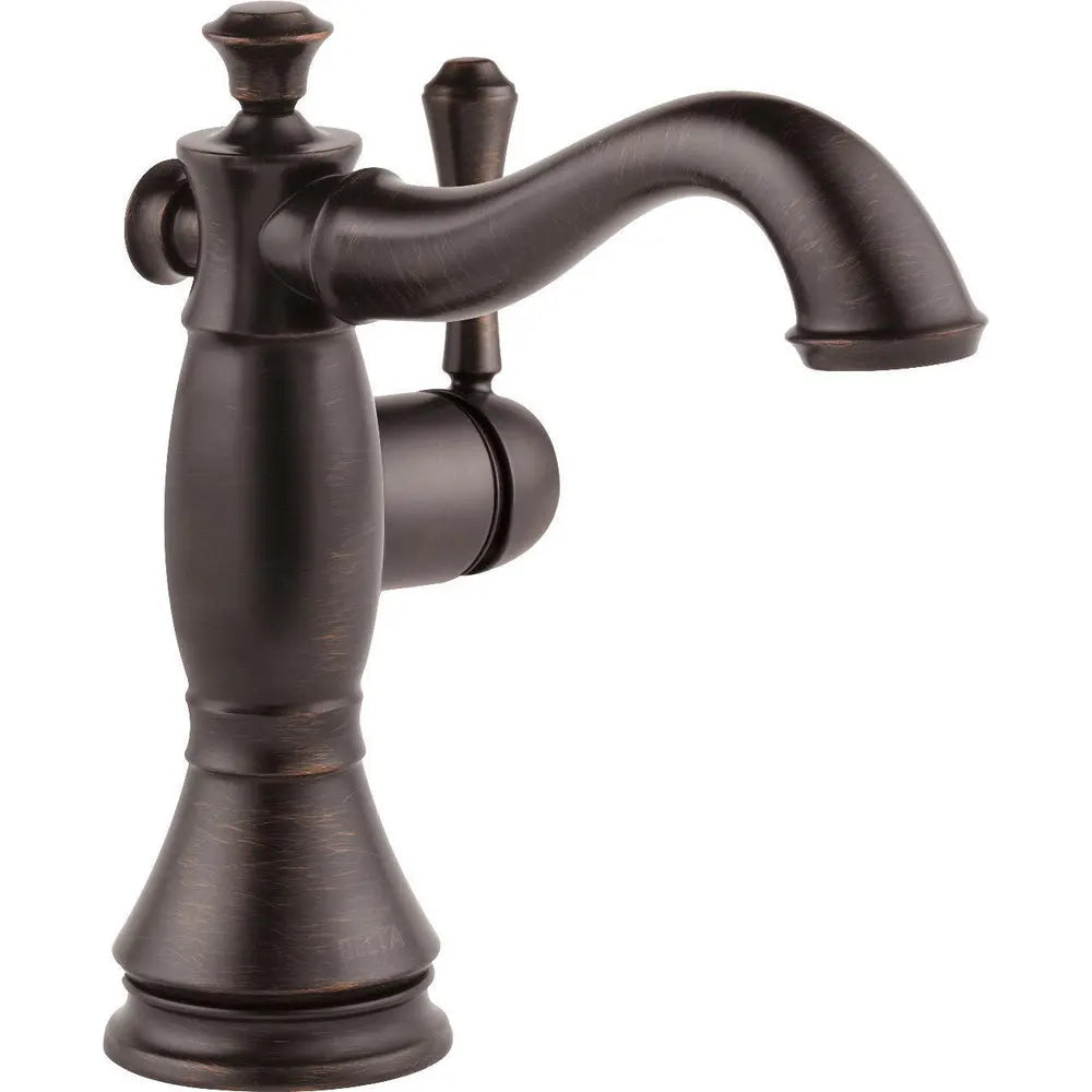 Delta Single Hole - Single Handle-4" Plate/Metal Pop-Up 597LF - 597LF-RBMPU
