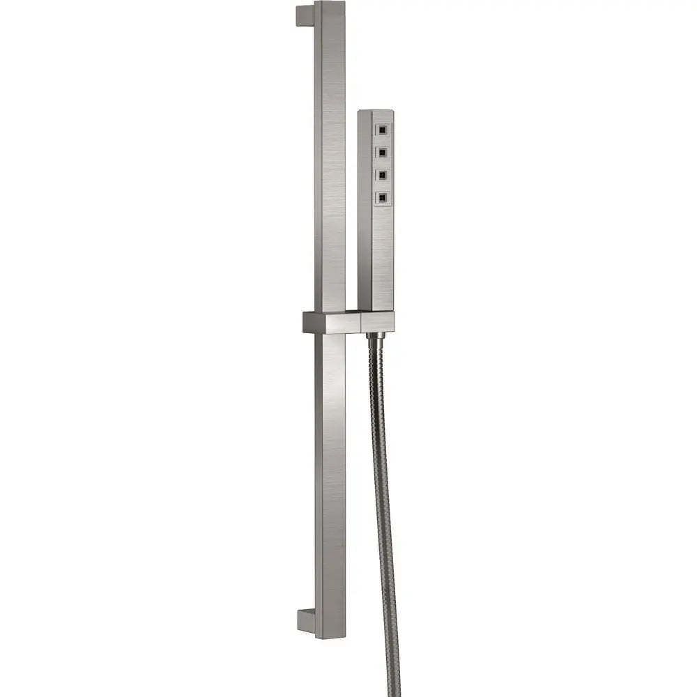Delta Slide Bar Hand Shower With H2Okinetic 51567-SS-PR - Plumbing Market