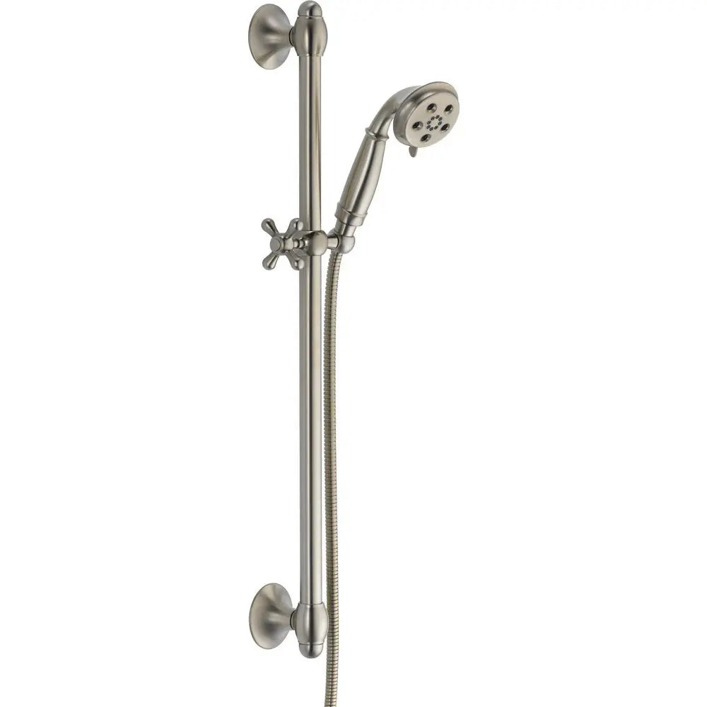 Delta Slide Bar Handswr Round Trad. 3 Setting 51308-SS - Plumbing Market