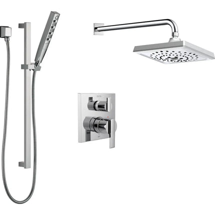 Delta Square Pressure Balance Shower Kit DF-KIT23-PBS-WS - Plumbing Market
