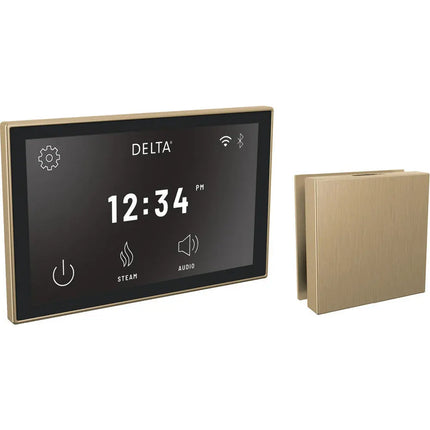 Delta Steamscape Linear Square Delu Xe Package Champagne Bronze 5CH-550L-CZ-PR - Plumbing Market