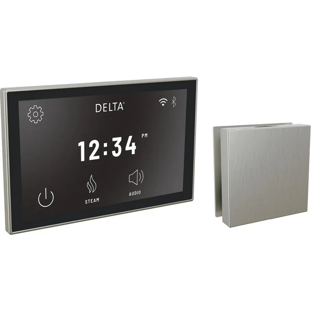 Delta Steamscape Linear Square Delu Xe Package Stainless 5CH-550L-SS-PR - Plumbing Market