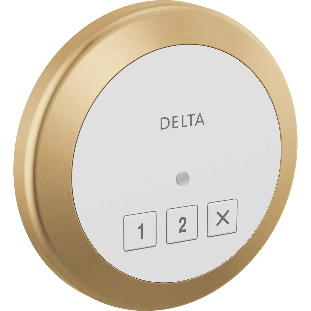 Delta Steamscape Round Exterior Con Trol Champagne Bronze 5CN-220R-CZ-PR - Plumbing Market
