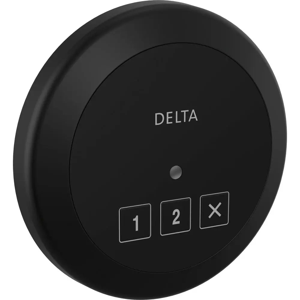 Delta Steamscape Round Exterior Con Trol Matte Black 5CN-220R-BL - Plumbing Market