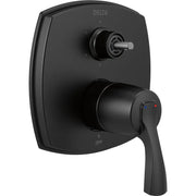 Delta Stryke 14 Series Integrated Diverter Trim with Six Function Diverter Less Diverter Handle T24976-LHP - Matte Black