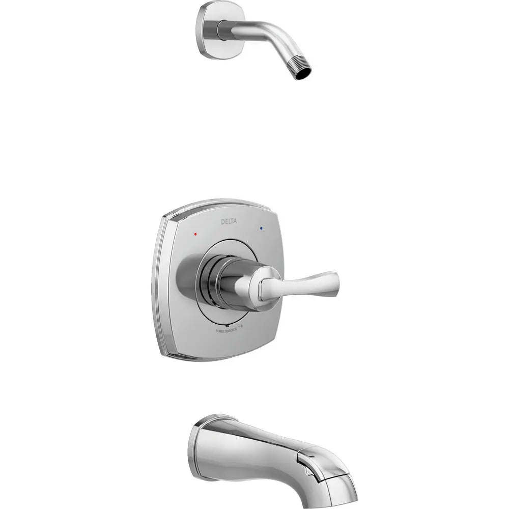 Delta Stryke 14 Series Tub and Shower Less Head T14476-LHD - Chrome