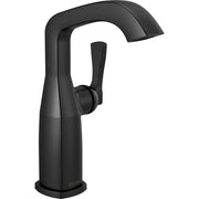 Delta Single Handle Mid Height Bathroom Faucet 676 - Matte Black