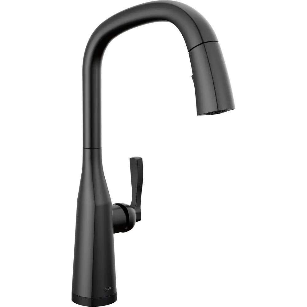 Delta Stryke Touchless Kitchen Pulldown with Voice 9176TLV - Matte Black