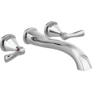 Delta Stryke Wall Mounted Tub Filler T5776-WL - Chrome