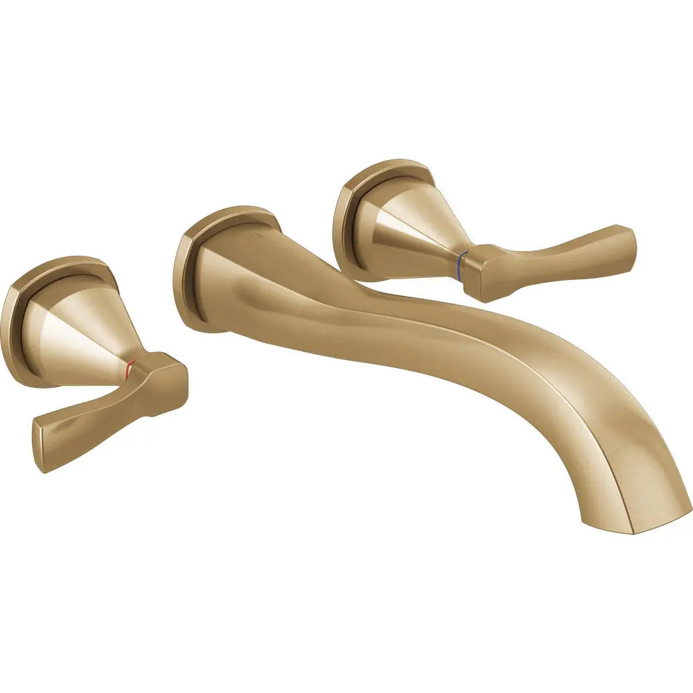 Delta Stryke Wall Mounted Tub Filler T5776-WL - Champagne Bronze