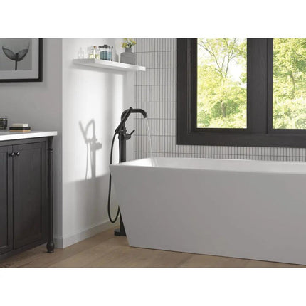 Delta TRINSIC Freestanding Floor Mount Tub Filler T4754 - Plumbing Market
