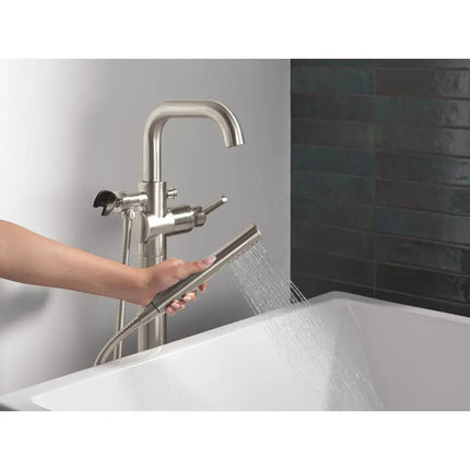 Delta TRINSIC Freestanding Floor Mount Tub Filler T4754 - Plumbing Market