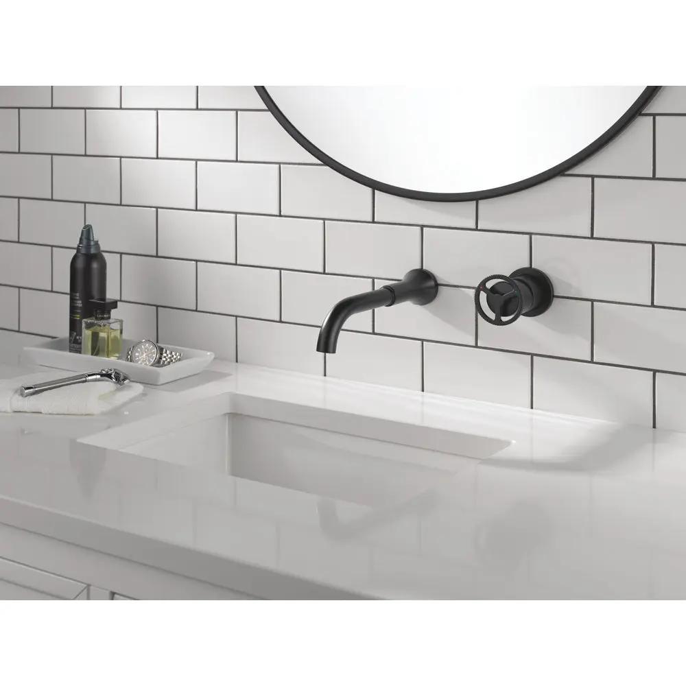 Delta TRINSIC Single Handle Wall Mount Bathroom Faucet Trim - Plumbing Market