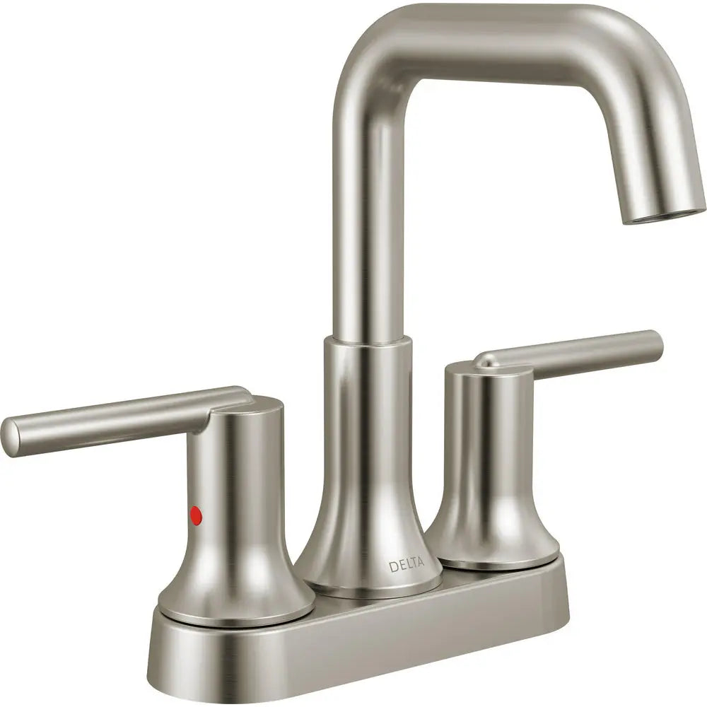 Delta TRINSIC Two Handle Centerset Bathroom Faucet 2554 - Stainless