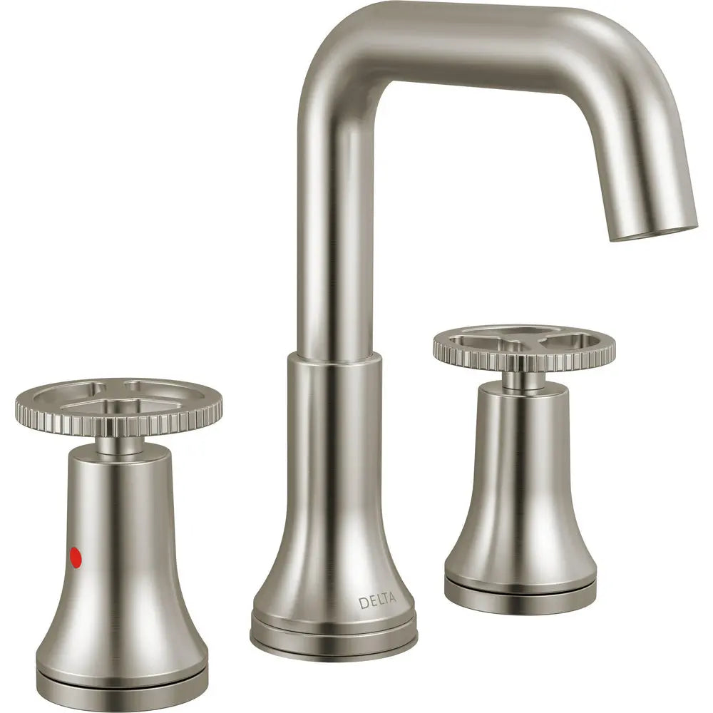 Delta TRINSIC Two Handle Widespread Bathroom Faucet 35547 - Stainless
