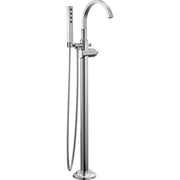 Delta Tetra Floor Mount Tub Filler Trim T4788-LHP-FL - Chrome